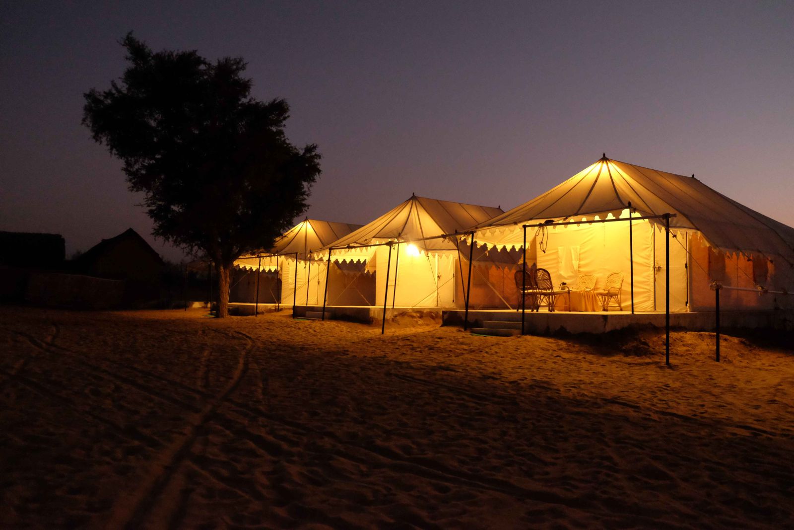 Desert Camps in Sand Dunes Jaisalmer